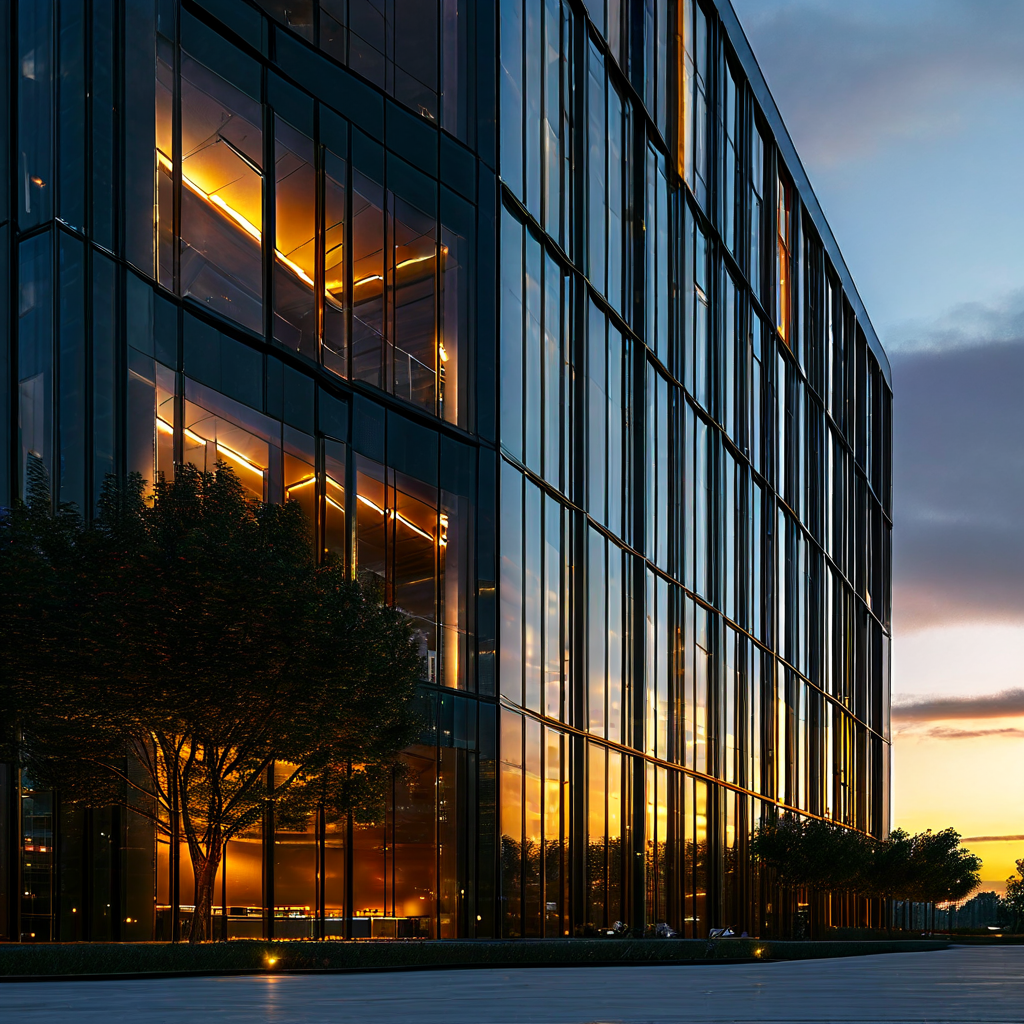 Commercial building protected by Vodotech CCTV systems